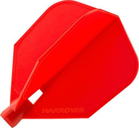 Piórka do lotek Harrows Clic 3 sztuki czerwone