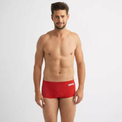 Męskie bokserki kąpielowe Arena M Solid Squared Short 2a255/45 red,white rozmiar 2-70