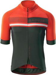 Męska koszulka rowerowa Radvik Foxtrot GTS turkusowa rozmiar S