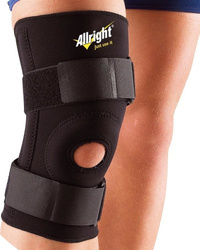 Ściągacz na kolano na rzep neopren rozmiar L