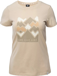 Damska koszulka z krótkim rękawem Hi-tec LADY ALDYS rozmiar XS