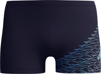 Męskie Bokserki Kąpielowe Medley Logo Asht  black triangle print rozmiar 38