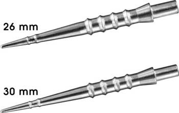 Końcówki steeltip Harrows APEX LANCE silver