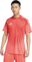 Koszulka bramkarska męska adidas Tiro 25 Competition Jersey Short Sleeve czerwona JI9717