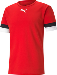 Koszulka męska Puma teamRISE Jersey czerwona 704932 01