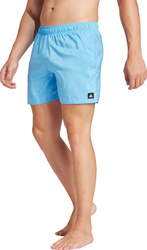 Spodenki kąpielowe szorty kąpielówki męskie adidas Solid CLX Classic-Length niebieskie IR6216