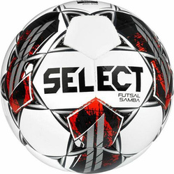 Piłka nożna Select Futsal Samba FIFA Basic v22 biało-czerwono-srebrna 17621