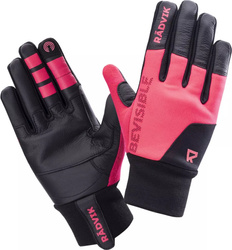 Damskie rękawiczki rowerowe rękawice Radvik Frost BV LDS skóra naturalna rozmiar L