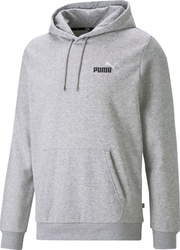 Bluza męska Puma ESS  2 Col Small Logo Hoodie FL szara 674471 04
