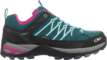 Buty trekkingowe damskie CMP Rigel Low WP turkusowe 3Q1324616NN