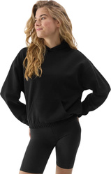 Bluza damska 4F F1057 czarna 4FWSS24TSWSF1057 20S