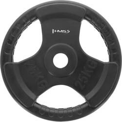 Talerz obciążenie bumper olimpijski ogumowany 51mm HMS TOK25 25 kg