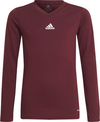 Koszulka termoaktywna dla dzieci adidas Team Base bordowa GN7510