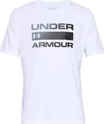 Koszulka męska Under Armour Team Issue Wordmark SS biała 1329582 100