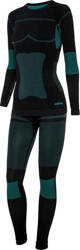 Bielizna termoaktywna damska Viking Ilsa czarno-zielona 500-15-1977-70 graphite rozmiar XXL
