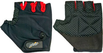 Rękawiczki rowerowe sportowe Lycra rozmiar L czarne