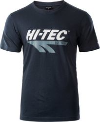 Koszulka t-shirt bawełniana męska Hi-tec Retro granatowa rozmiar L