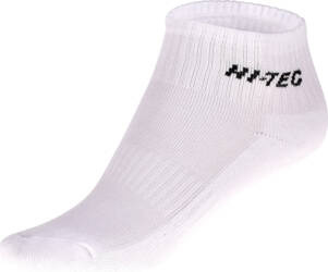 Skarpety za kostkę Hi-tec Quarro Pack biały rozmiar 44-47