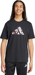 Koszulka męska adidas Logo Graphic czarna KA9800