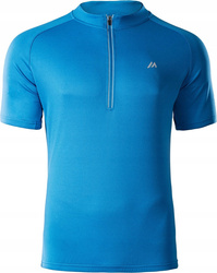 Koszulka rowerowa Martes Surat niebieska rozmiar L