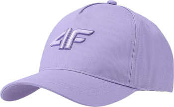 Czapka z daszkiem dla dzieci 4F U388 fioletowa 4FJWSS25ACABU388 51S