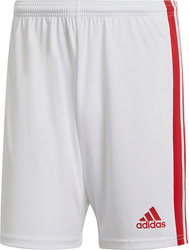 Spodenki treningowe krótkie męskie adidas Squadra 21 Shorts biało-czerwone adidas GN5770