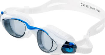 Okularki Aquawave Buzzard white/blue/smoky rozmiar uniwersalny