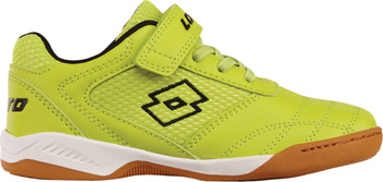 Buty dziecięce Lotto Whizzer K limonkowo-czarne 2600120K 6311