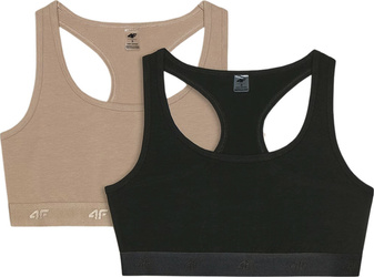 Stanik sportowy 4F F036 2pak multikolor 4FWMM00UBRAF036 90S