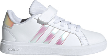Buty dziecięce adidas Grand Court 2.0 białe IE3851