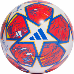 Piłka nożna adidas UCL Training biało-czerwona IN9332