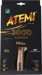 Rakietka do tenisa stołowego ping ponga New Atemi 3000 Pro concave