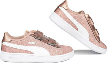 Buty dziecięce Puma Smash v2 Glitz Glam V PS 367378 29