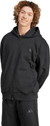 Bluza męska adidas All Szn Fleece Full-Zip Hoodie czarna IX1249