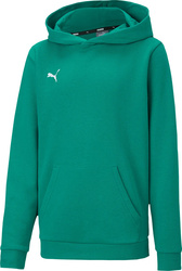 Bluza dla dzieci Puma teamGOAL 23 Casuals Hoody Jr zielona 656711 05