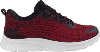 Buty męskie Lee Cooper czerwono-czarne LCW-22-32-1228M