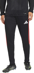 Spodnie męskie adidas Tiro 26 League Training Slim czarno-czerwone JY7111