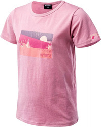 Dziecięca koszulka z krótkim rękawem bawełniana Hi-tec Nela Jrg rozmiar 164