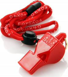 Gwizdek Fox 40 Classic Safety czerwony   sznurek 9903-0108