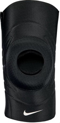 Ściągacz na kolano Nike Pro Open Patella czarny N1000675010