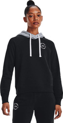 Bluza damska Under Armour Rival Fleece CB Hoodie czarna 1373031 001