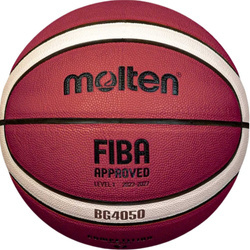 Piłka do koszykówki koszykowa Molten FIBA brązowa B5G4050