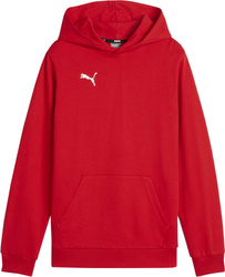 Bluza dla dzieci Puma Team Goal Casuals Hoddy czerwona 658619 01
