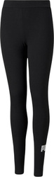 Legginsy dla dzieci Puma ESS Logo Leggings czarne 587035 01