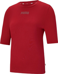Koszulka damska Puma Modern Basics Tee czerwona 585929 22