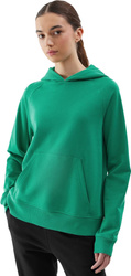 Bluza damska 4F F0955 zielona 4FWSS24TSWSF0955 41S