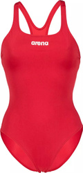 Damski strój kąpielowy Arena WOMEN'S TEAM SWIMSUIT SWIM PRO SOLID red-white rozmiar 44