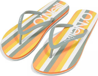 Damskie japonki O'neill PROFILE GRAPHIC SANDALS orange multistripe rozmiar 40
