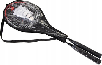 Zestaw do badmintona 2 x rakieta x lotka pokrowiec Enero 101 1036366