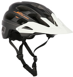 Kask rowerowy na rolki deskorolkę Nils Extreme MTW208 czarno-biały rozmiar L (55-61 cm)